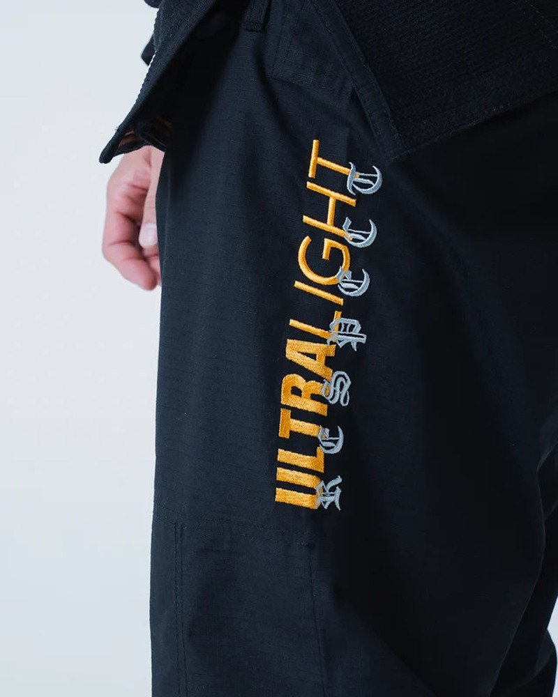 Kingz Leandro Lo Legends Never Die Respect BJJ Gi - black
